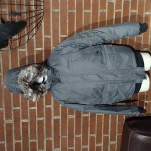 Eddie Bauer, Winter Coat, Faux Fur hood